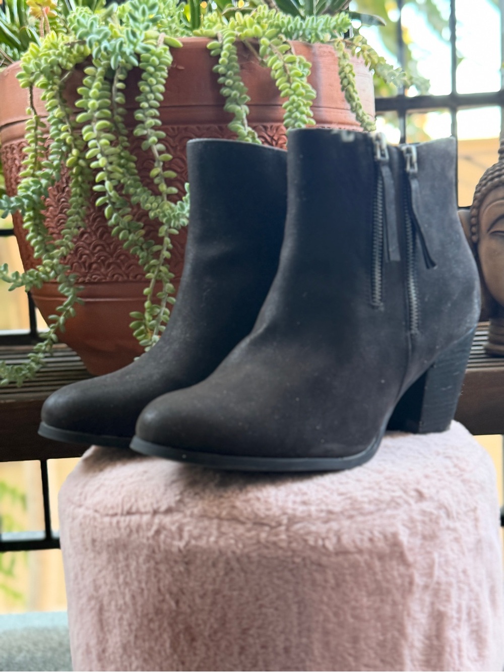 Luoika Extra Wide Width Ankle Boots